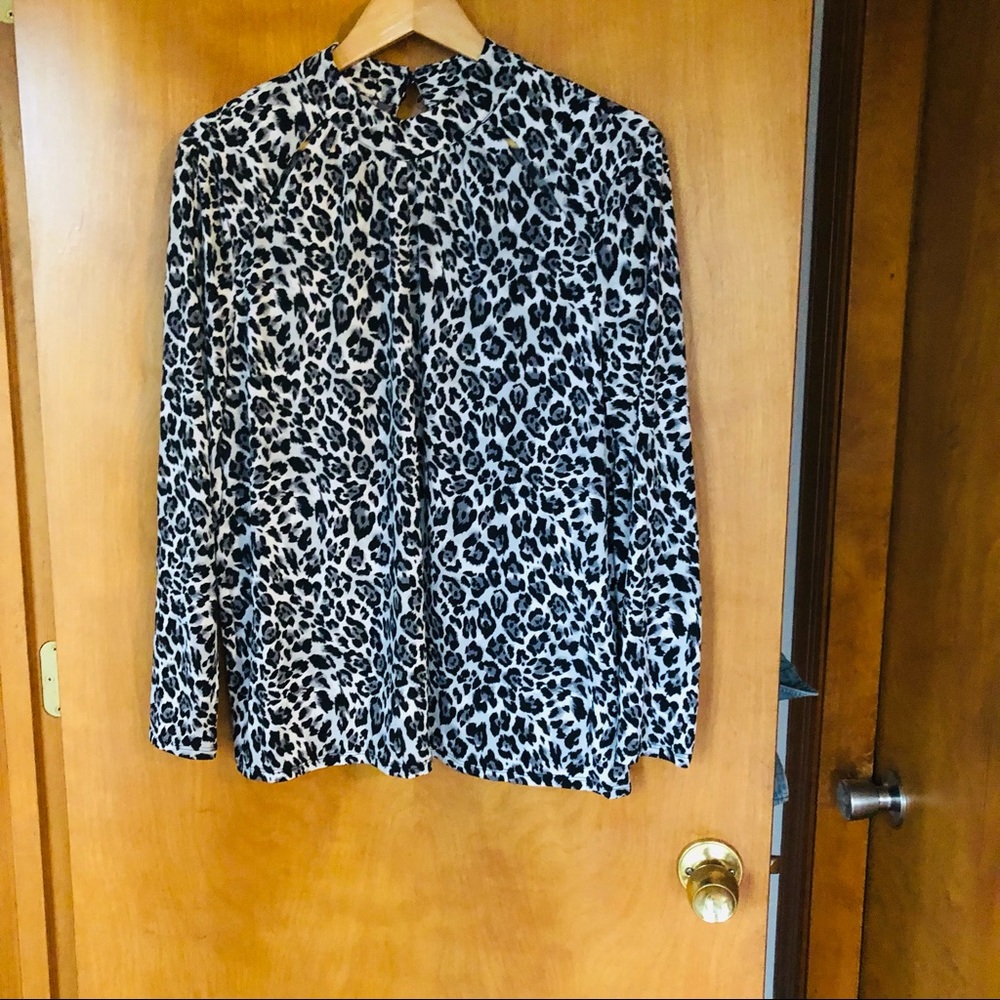 No Tag animal print top